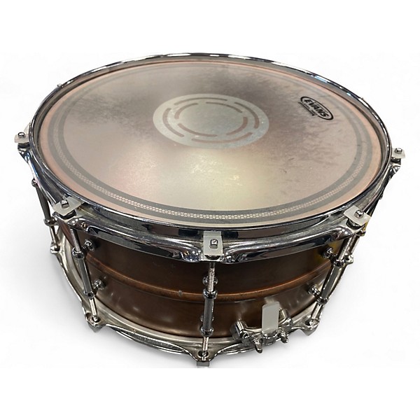Used Ludwig 14X6.5 COPPERPHONIC RAW Copper Drum
