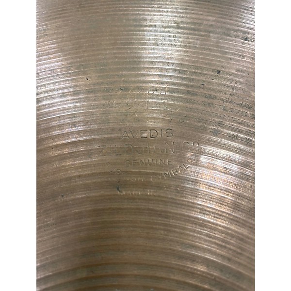 Used Zildjian 14in Avedis Hi Hat Pair Cymbal
