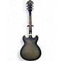 Used Ibanez Artcore AS53 Flat Transparent Black Hollow Body Electric Guitar