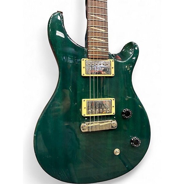 Used PRS Carlos Santana Signature SE GREEN Solid Body Electric Guitar