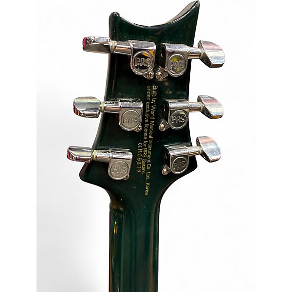 Used PRS Carlos Santana Signature SE GREEN Solid Body Electric Guitar