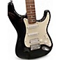 Used Squire Affinity Stratocaster SSH Black and White Solid Body Electric Guitar thumbnail