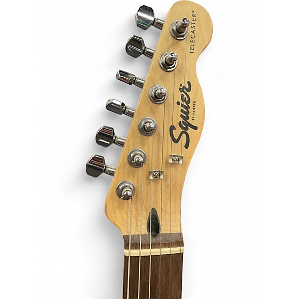 Used Squier Affinity Telecaster Green Surf Solid Body Electric Guitar