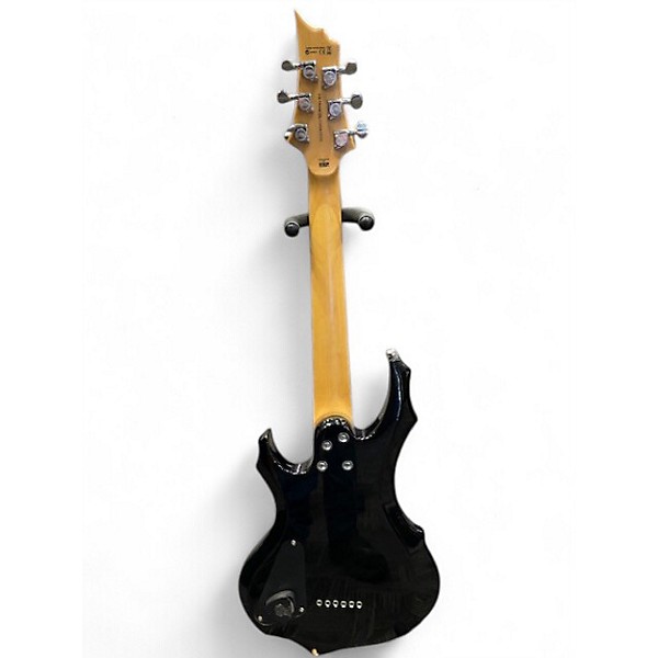 Used ESP LTD F JR Black Solid Body Electric Guitar