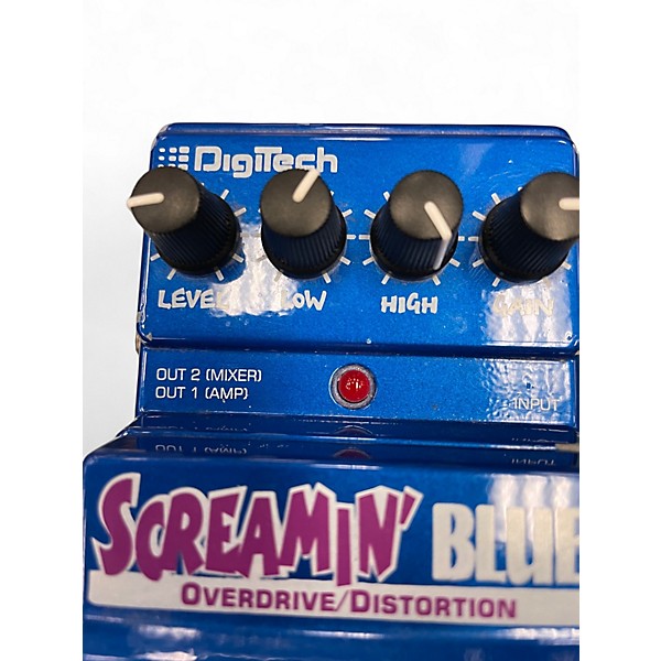 Used DigiTech Screamin' Blues Overdrive Effect Pedal
