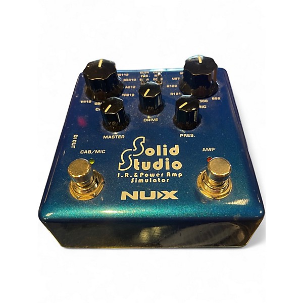Used NUX SOLID STUDIO POWER AMP SIMULATOR Effect Pedal