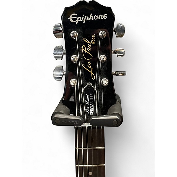 Used Epiphone Les Paul Special II Black Solid Body Electric Guitar