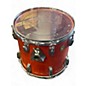 Vintage 1960s Ludwig 4 Piece Classic Maple CHERRY STAIN Drum Kit