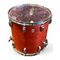 Vintage 1960s Ludwig 4 Piece Classic Maple CHERRY STAIN Drum Kit