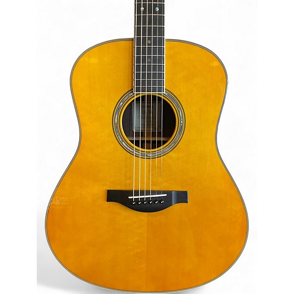 Used Yamaha LLTA Vintage Natural Acoustic Electric Guitar