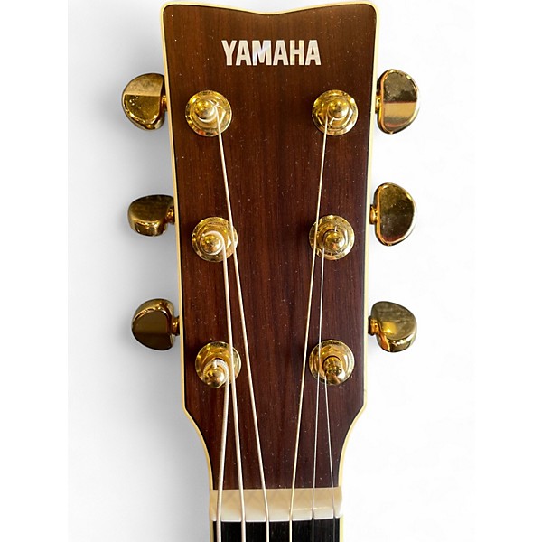 Used Yamaha LLTA Vintage Natural Acoustic Electric Guitar