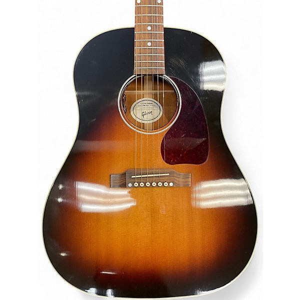 Used Gibson J45 Standard Vintage Sunburst Acoustic Electric Guitar