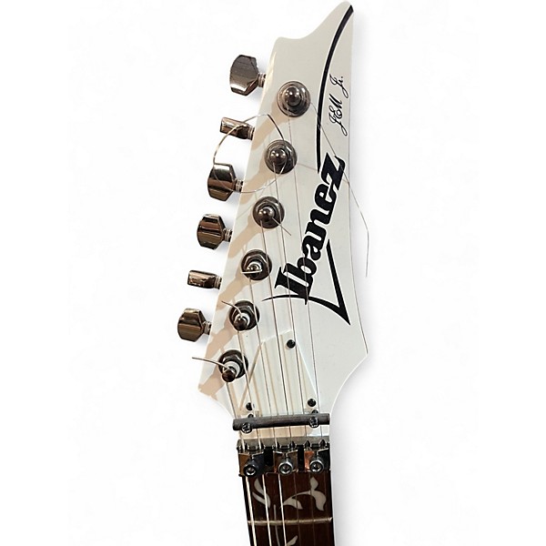 Used Ibanez JEMJR White Solid Body Electric Guitar