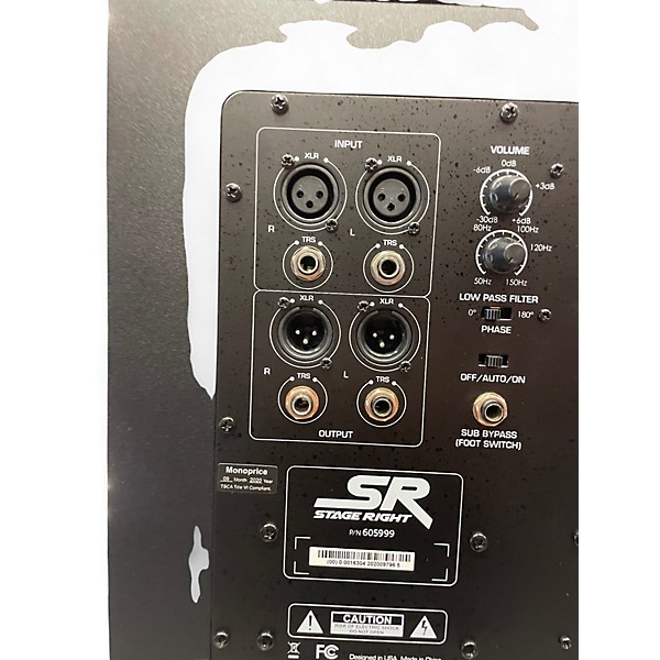Used Monoprice Stage Right Subwoofer