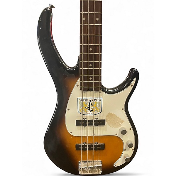 Used Peavey Milestone 2 Color Sunburst Electric Bass Guitar