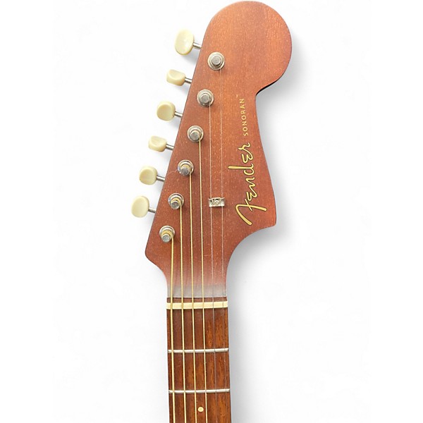 Used Fender Sonoran Mahogany Acoustic Electric Guitar