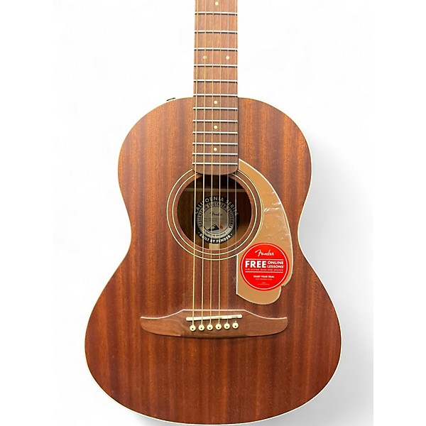 Used Fender Sonoran Mahogany Acoustic Electric Guitar