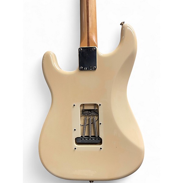 Used Fender Standard Stratocaster Olympic White Solid Body Electric Guitar