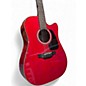 Used Takamine GD30CE-12 Red 12 String Acoustic Electric Guitar