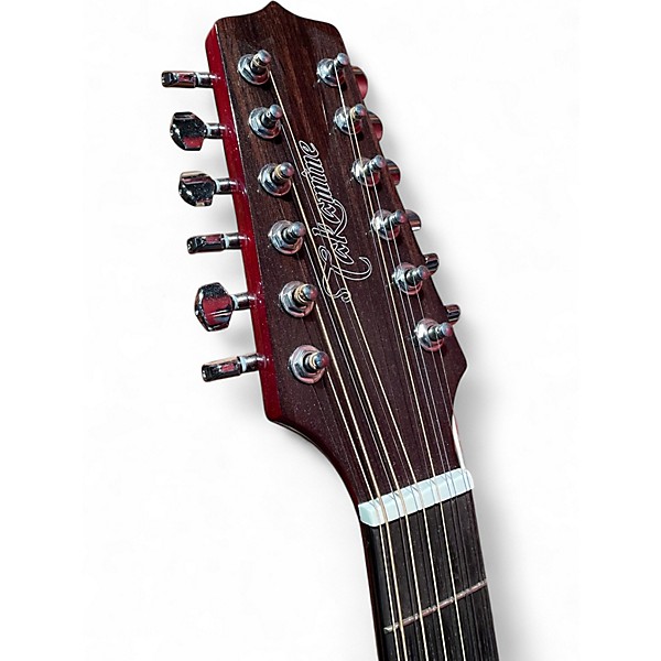 Used Takamine GD30CE-12 Red 12 String Acoustic Electric Guitar