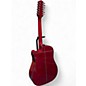 Used Takamine GD30CE-12 Red 12 String Acoustic Electric Guitar
