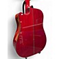 Used Takamine GD30CE-12 Red 12 String Acoustic Electric Guitar