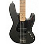 Used Squier Contemporary Active Jazz Bass Flat Black Electric Bass Guitar
