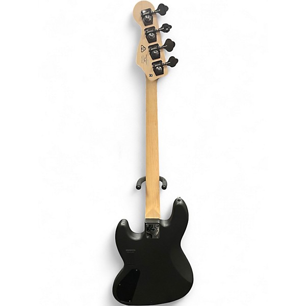 Used Squier Contemporary Active Jazz Bass Flat Black Electric Bass Guitar