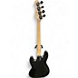 Used Squier Contemporary Active Jazz Bass Flat Black Electric Bass Guitar