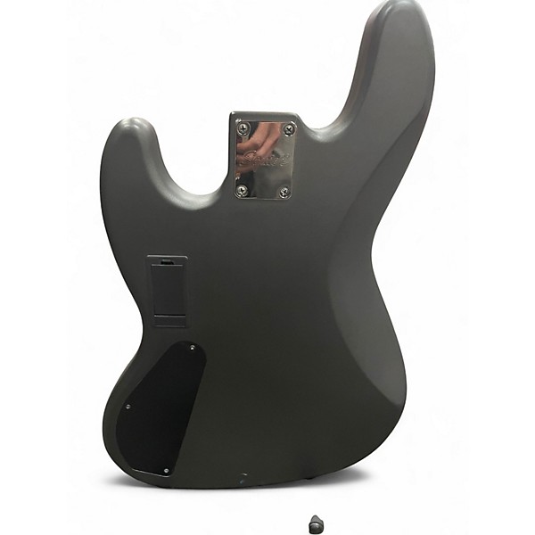 Used Squier Contemporary Active Jazz Bass Flat Black Electric Bass Guitar