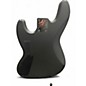 Used Squier Contemporary Active Jazz Bass Flat Black Electric Bass Guitar