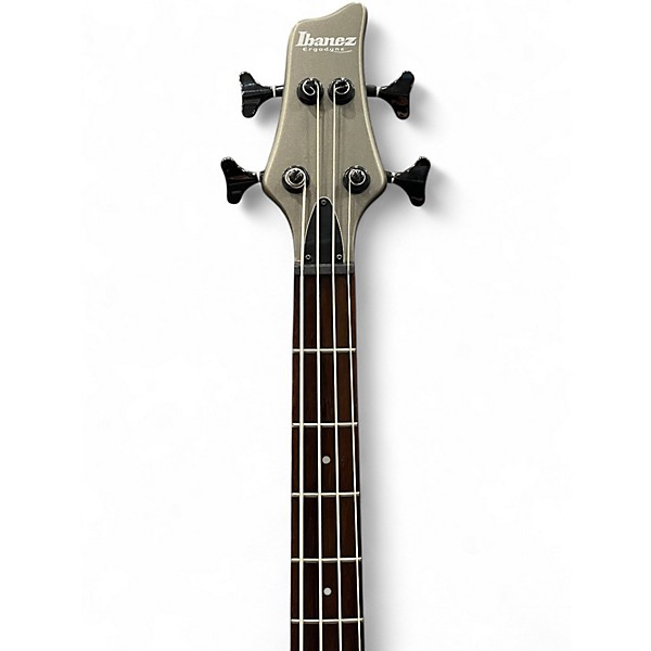 Used Ibanez EDB600 SILVER Electric Bass Guitar
