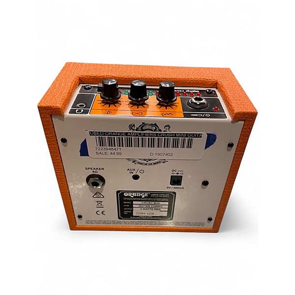 Used Orange Amplifiers CRUSH MINI Guitar Combo Amp