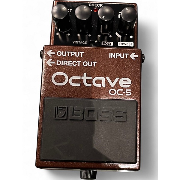 Used BOSS OC5 Effect Pedal
