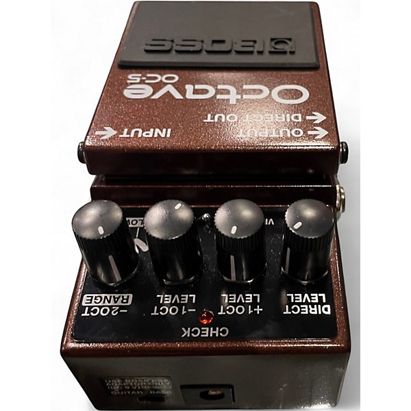 Used BOSS OC5 Effect Pedal