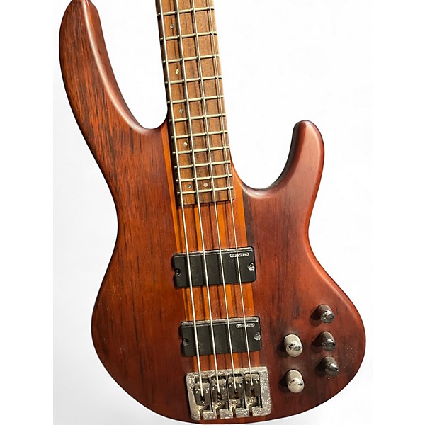 Used ESP LTD B4B Natural Electric Bass Guitar