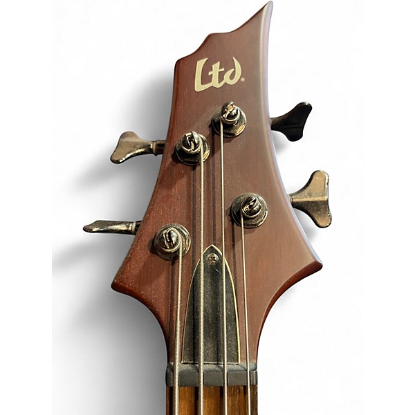 Used ESP LTD B4B Natural Electric Bass Guitar