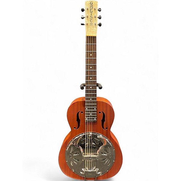 Used Gretsch Guitars G9210 Boxcar Square Neck Natural Resonator Guitar