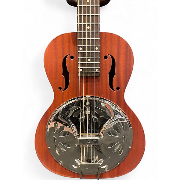 Used Gretsch Guitars G9210 Boxcar Square Neck Natural Resonator Guitar