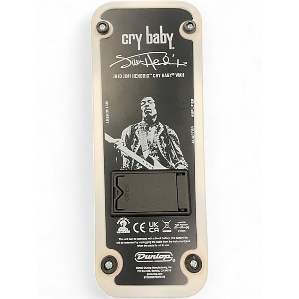 Used Dunlop JIMI HENDRIX CRY BABY Effect Pedal
