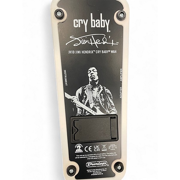 Used Dunlop JIMI HENDRIX CRY BABY Effect Pedal
