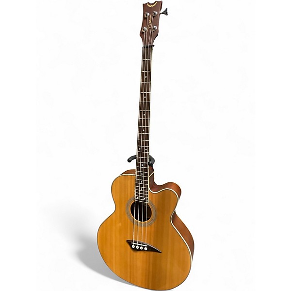 Used Dean EABC Natural Acoustic Bass Guitar