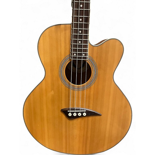 Used Dean EABC Natural Acoustic Bass Guitar