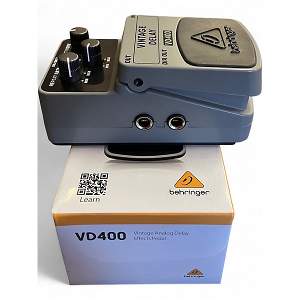 Used Behringer VD400 Vintage Delay Effect Pedal