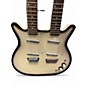 Used Danelectro DOUBLENECK DARK BURST Solid Body Electric Guitar