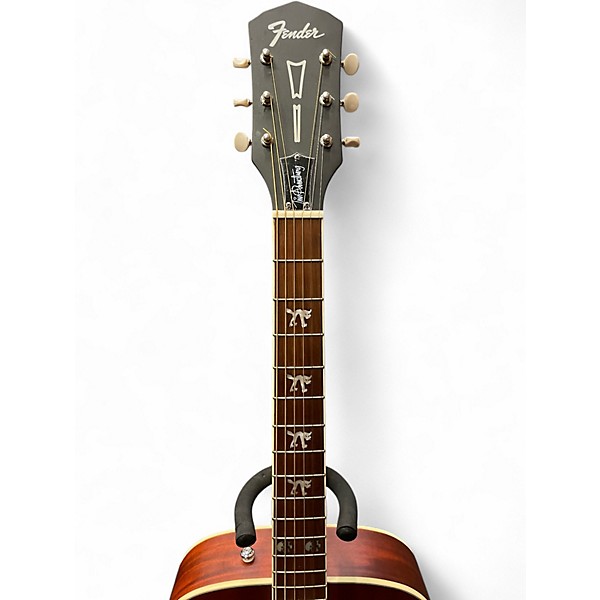 Used Fender Tim Armstrong Hellcat Natural Acoustic Electric Guitar