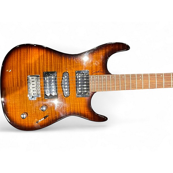Used Godin FREEWAY CLASSIC 2 Color Sunburst Solid Body Electric Guitar
