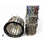 Vintage 1980s Ludwig 4 Piece Classic Chrome Stainless Drum Kit thumbnail