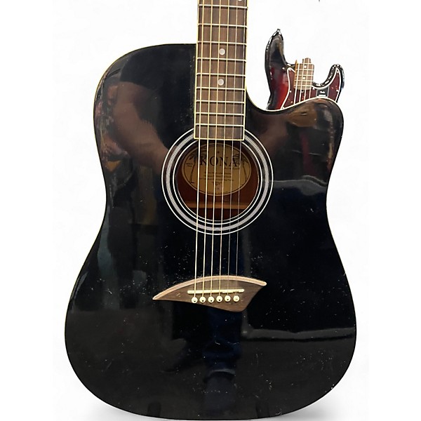Used Kona K1BK Black Acoustic Guitar