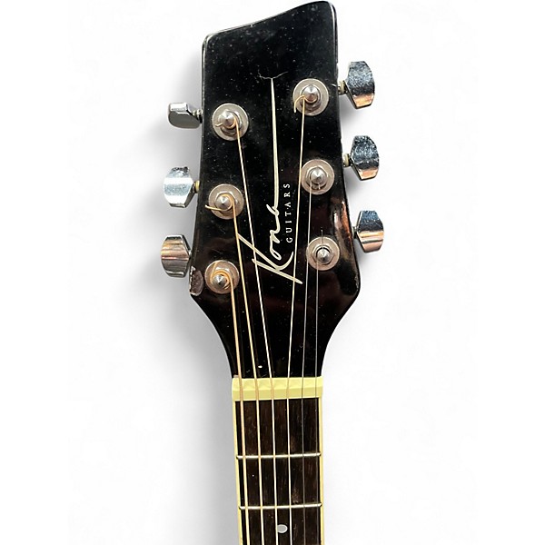 Used Kona K1BK Black Acoustic Guitar
